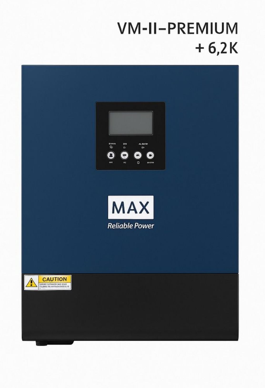 Max 48V 6200 Watt (6.2KVA) Hibrit İnverter (100A Mppt Solar Şarjı) VM II-Premium
