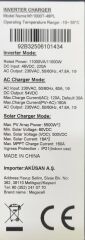 MEGACELL 48V/11000W HİBRİT İNVERTER (160A MPPT AKIMI) - AKÜSÜZ ÇALIŞMA (Paralellenebilir)