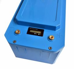 Megacell 25.6V 100Ah LiFePO4 Lityum Demir Fosfat Akü(ABS Kasa)