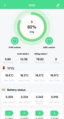 Megacell 12.8V 200Ah (Bluetooth) LiFePO4 Lityum Demir Fosfat Akü(ABS Kasa)