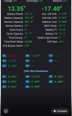 Megacell 12.8V 200Ah (Bluetooth) LiFePO4 Lityum Demir Fosfat Akü(ABS Kasa)