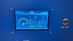 Megacell 25.6V 200Ah (Bluetooth) LiFePO4 Lityum Demir Fosfat Akü(Dokunmatik Ekran)