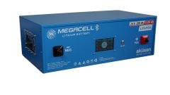 Megacell 25.6V 200Ah (Bluetooth) LiFePO4 Lityum Demir Fosfat Akü(Dokunmatik Ekran)