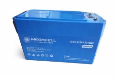 Megacell 12.8V 410Ah LiFePO4 Lityum Demir Fosfat Akü(Prizmatik)(Bluetoothlu)(ABS)