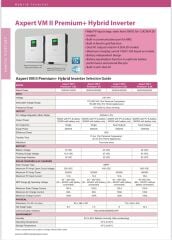 Max 24V 4200 Watt (4.2KVA) Hibrit İnverter (120A Mppt Solar Şarjı) VM II-Premium