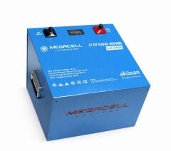 Megacell 12.8V 630Ah LiFePO4 Lityum Demir Fosfat Akü (Bluetoothlu-300A BMS)
