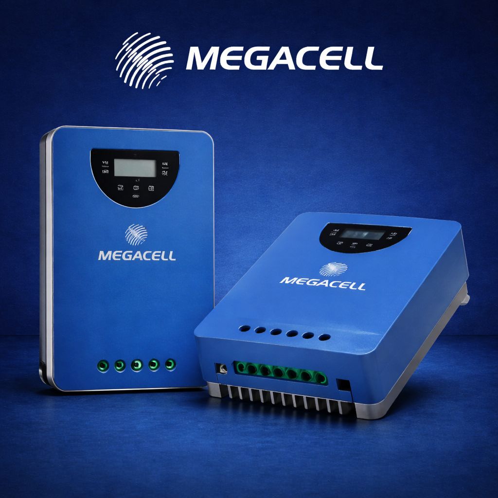 Megacell MPPT Solar Şarj Cihazları (Dahili Bluetooth özellikli) 
